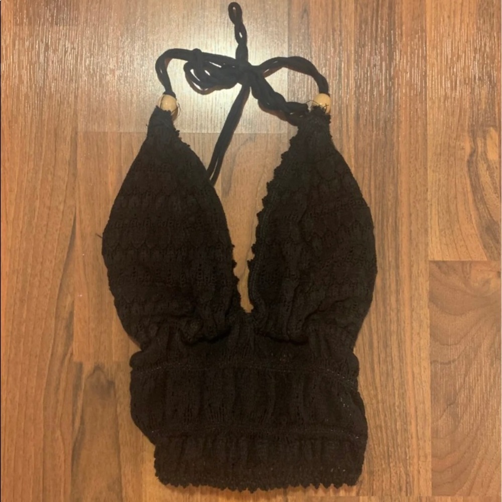 Black Bralette Top